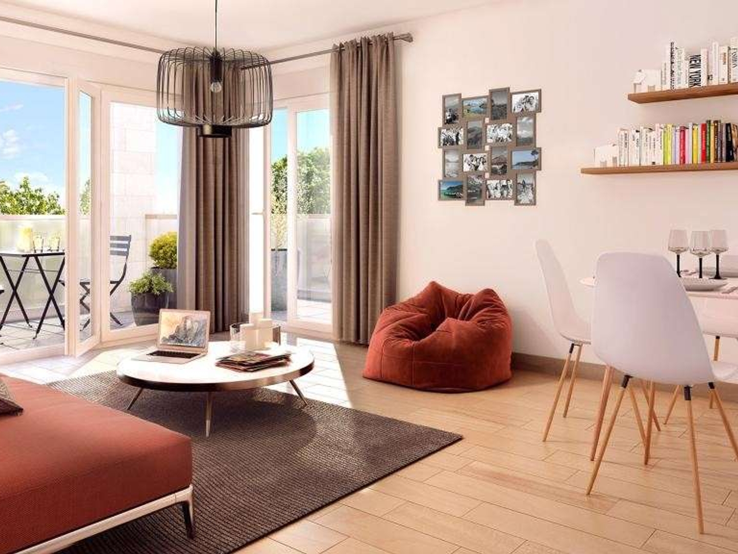 Appartement 3 pièces 62 m²