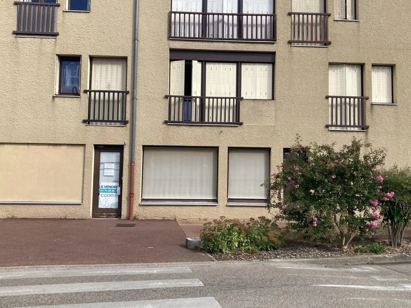 Local 1 pièce 44 m²
