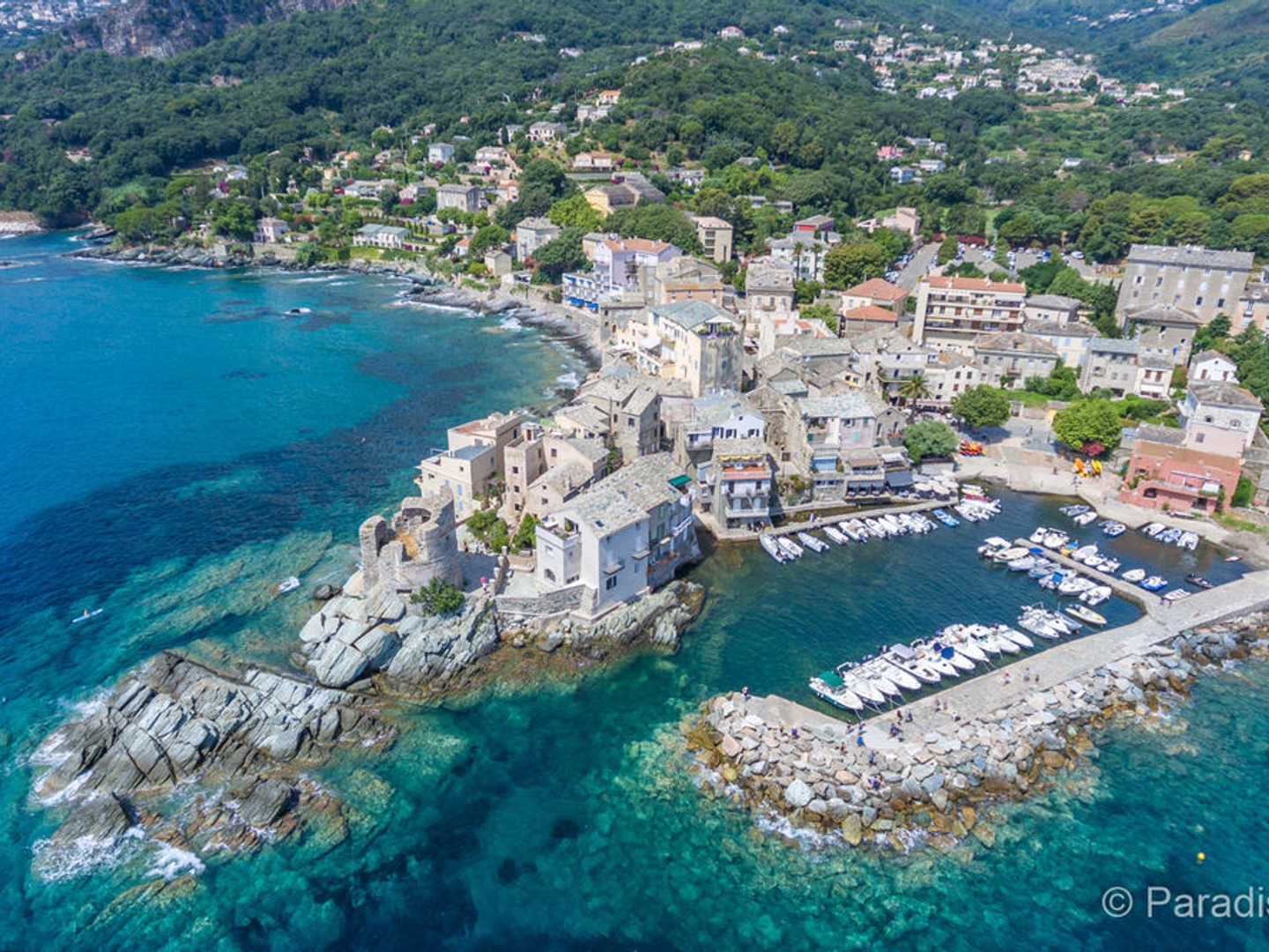 Rare à la vente , appartement , les pieds dans l'eau , Erbalonga , Cap Corse