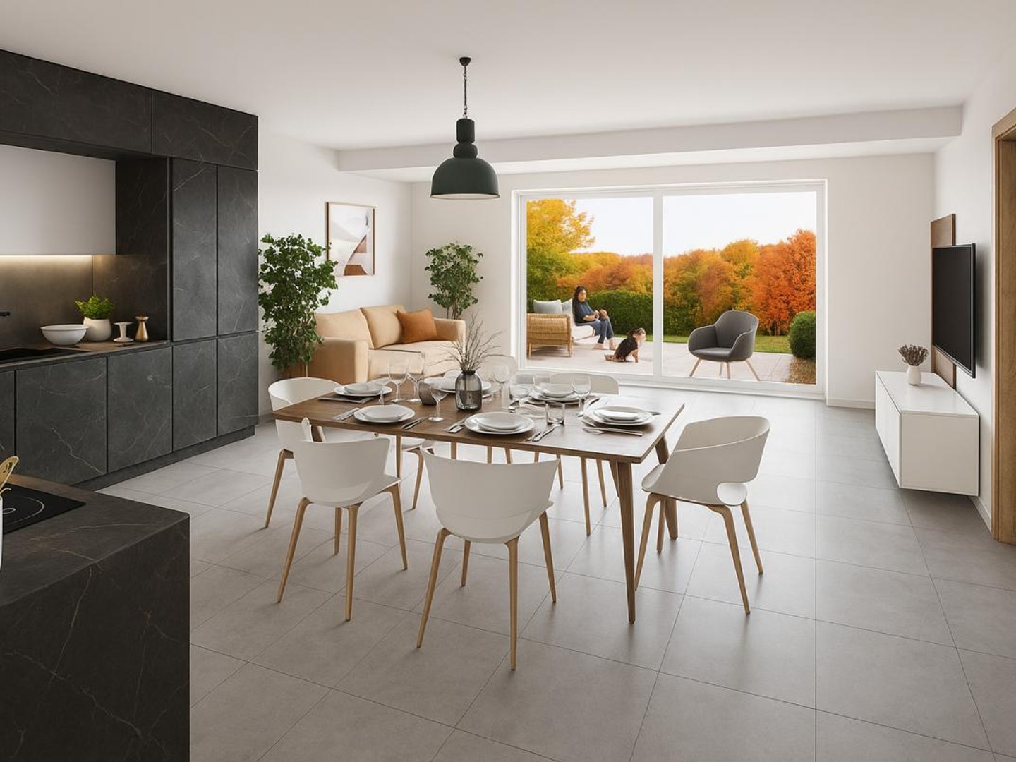 Rez de Jardin en plain pied avec vue exceptionnelle