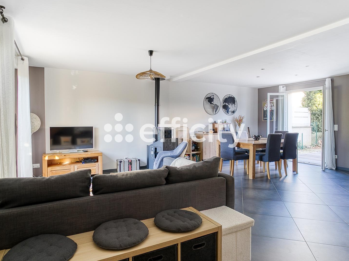 Maison à vendre - 4 pièces - 99m2 - Toussieu (69780)