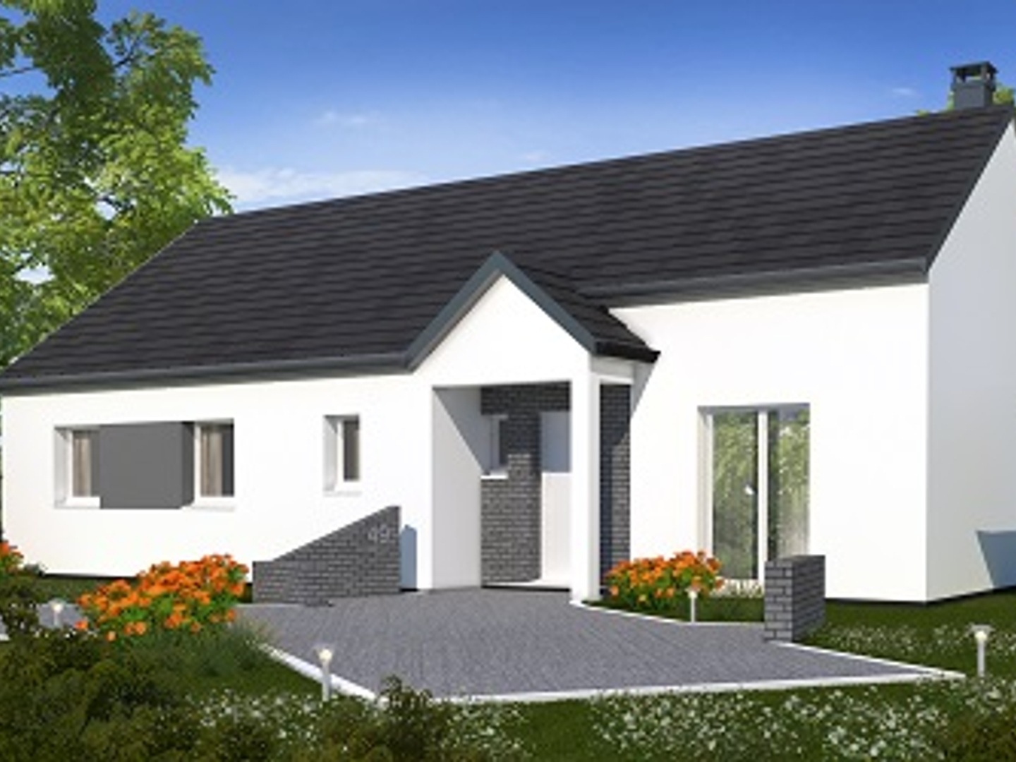 Terrain + maison 99 m²