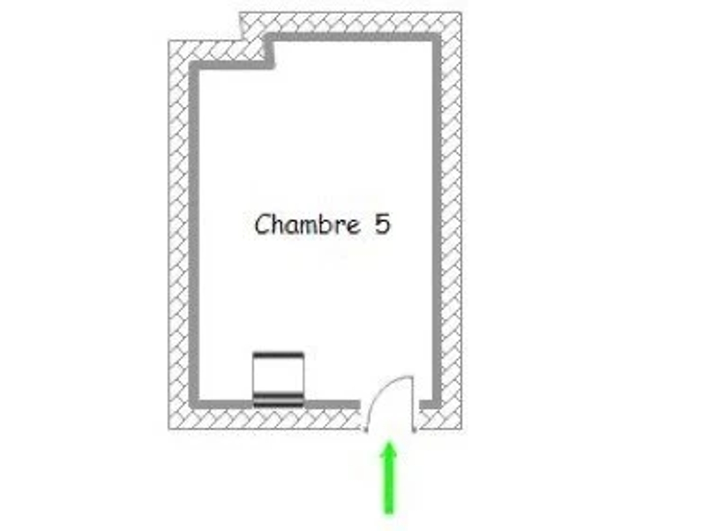 Appartement 1 pièce 8 m²