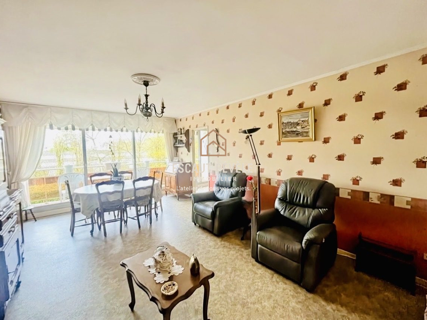 Appartement à vendre - 4 pièces - 75m2 - Ronchin (59790)
