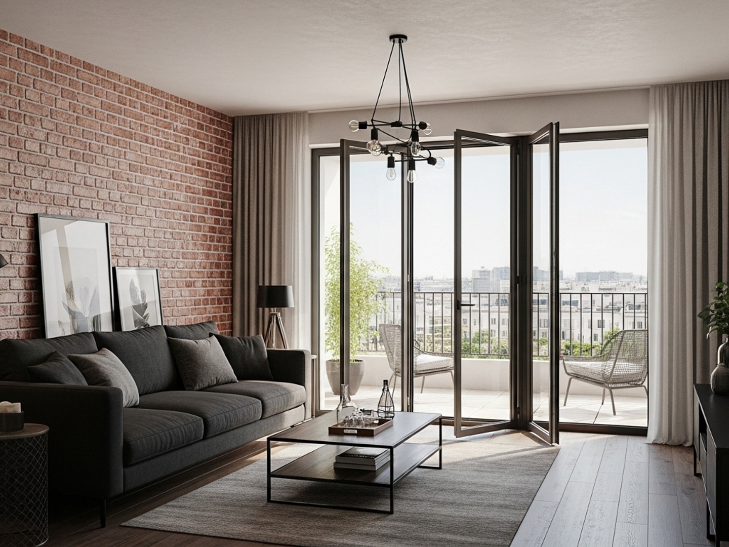 2 PIÈCES de 49.9m² + UN BALCON - BERCK