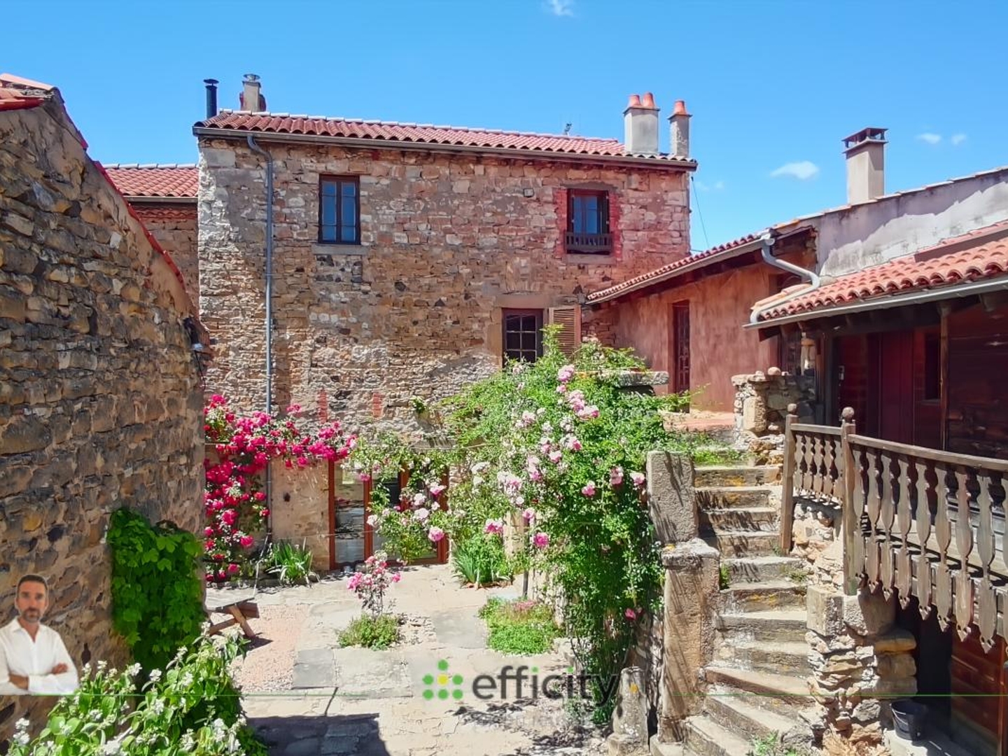 Maison à vendre - 11 pièces - 330m2 - Nonette-Orsonnette (63340)
