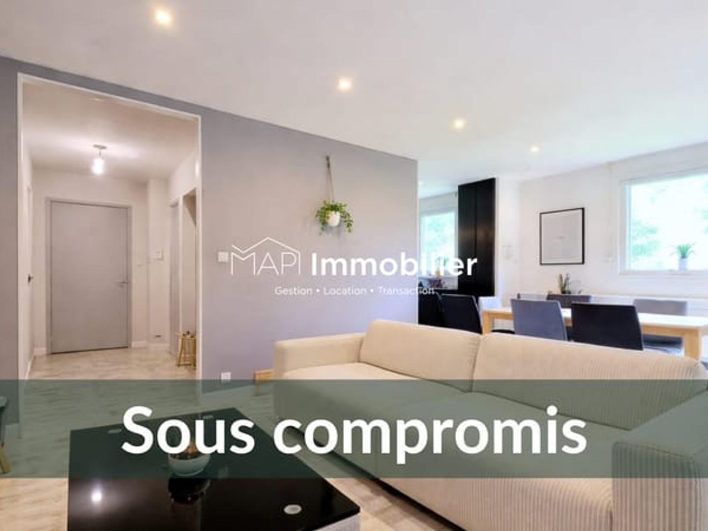 Appartement 3 pièces 58 m²