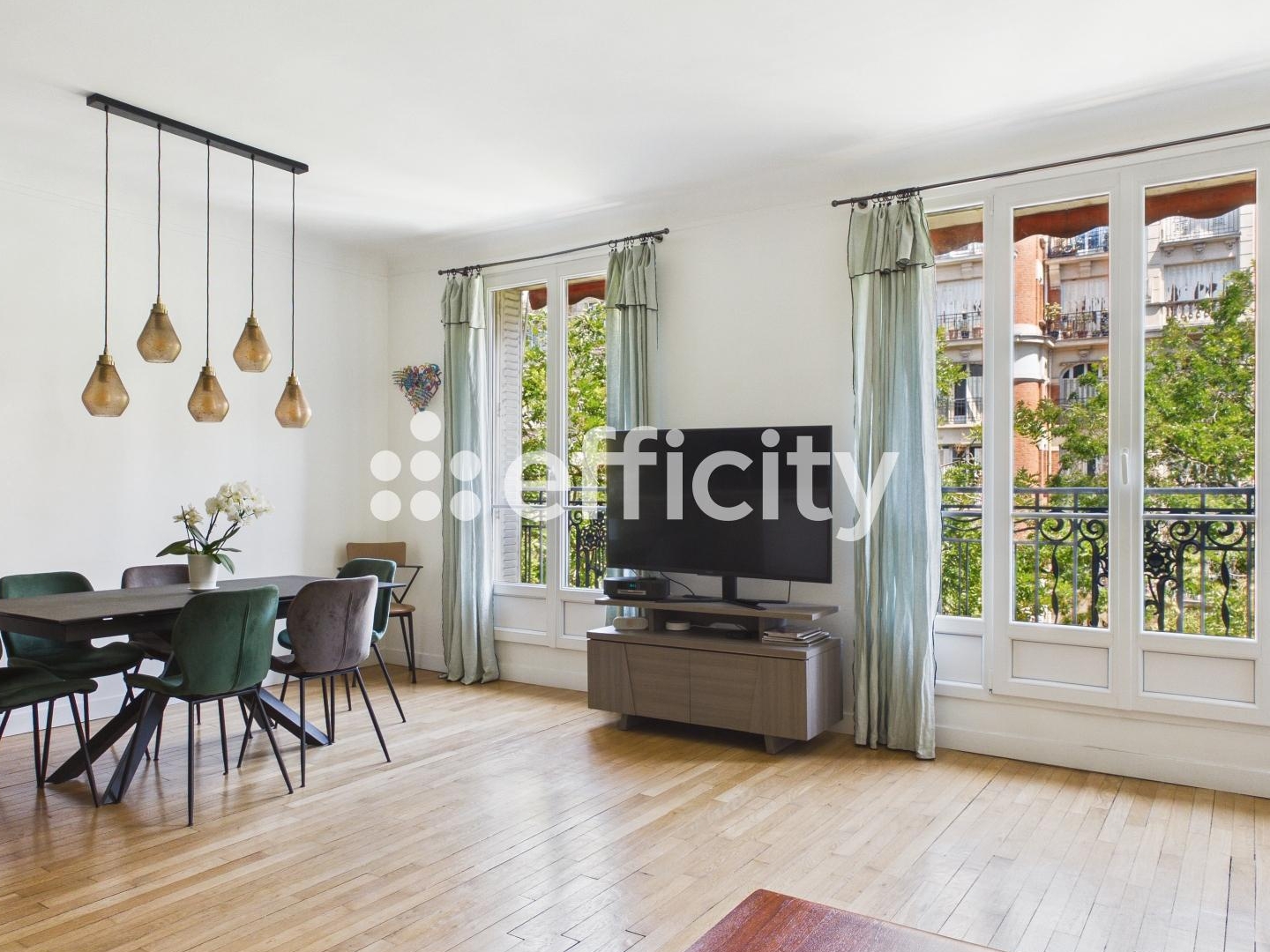 Appartement à vendre - 3 pièces - 74m2 - Paris 16e (75016)