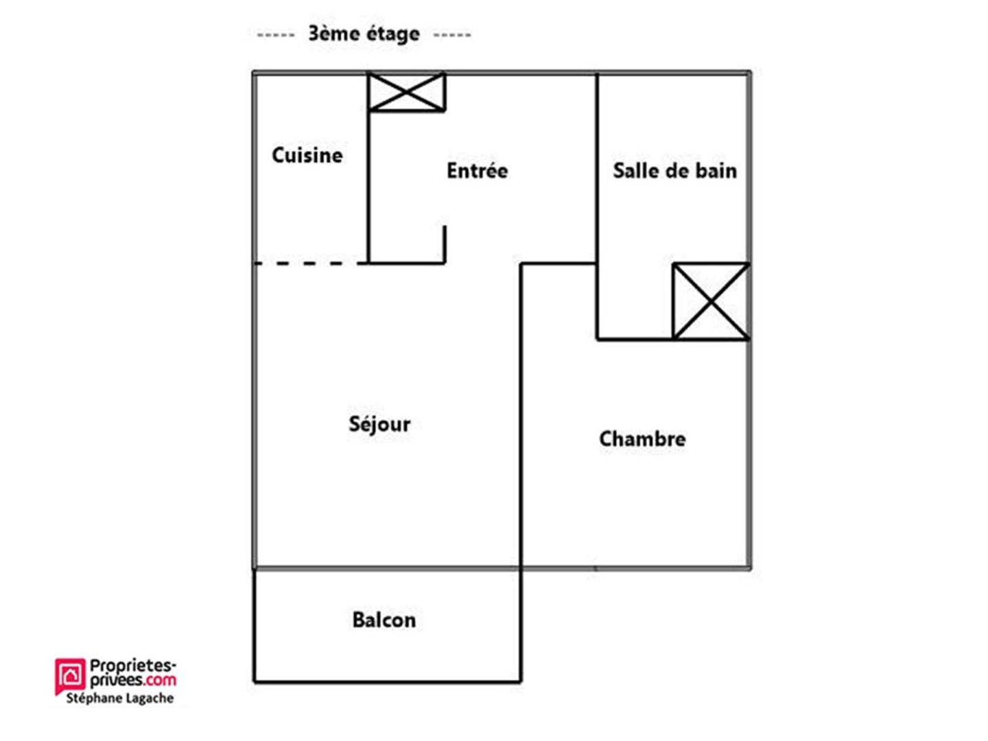 Appartement à vendre - 2 pièces - 28m2 - Neufchâtel-Hardelot (62152)