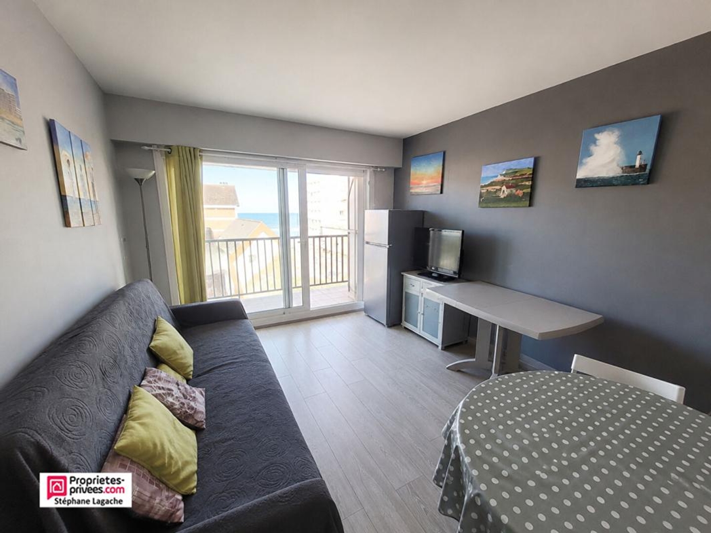Appartement à vendre - 2 pièces - 28m2 - Neufchâtel-Hardelot (62152)