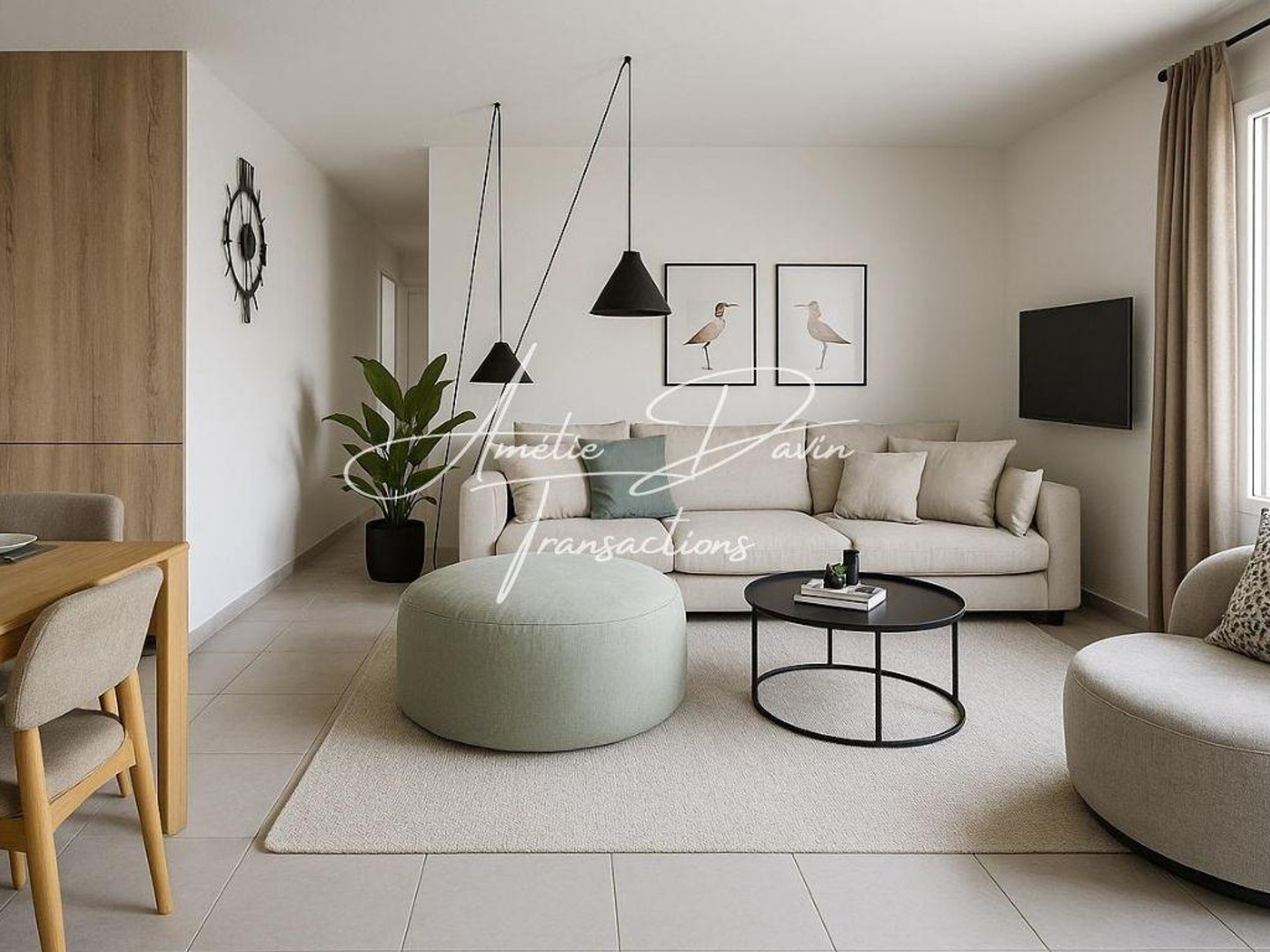 Appartement 2 pièces 45 m²