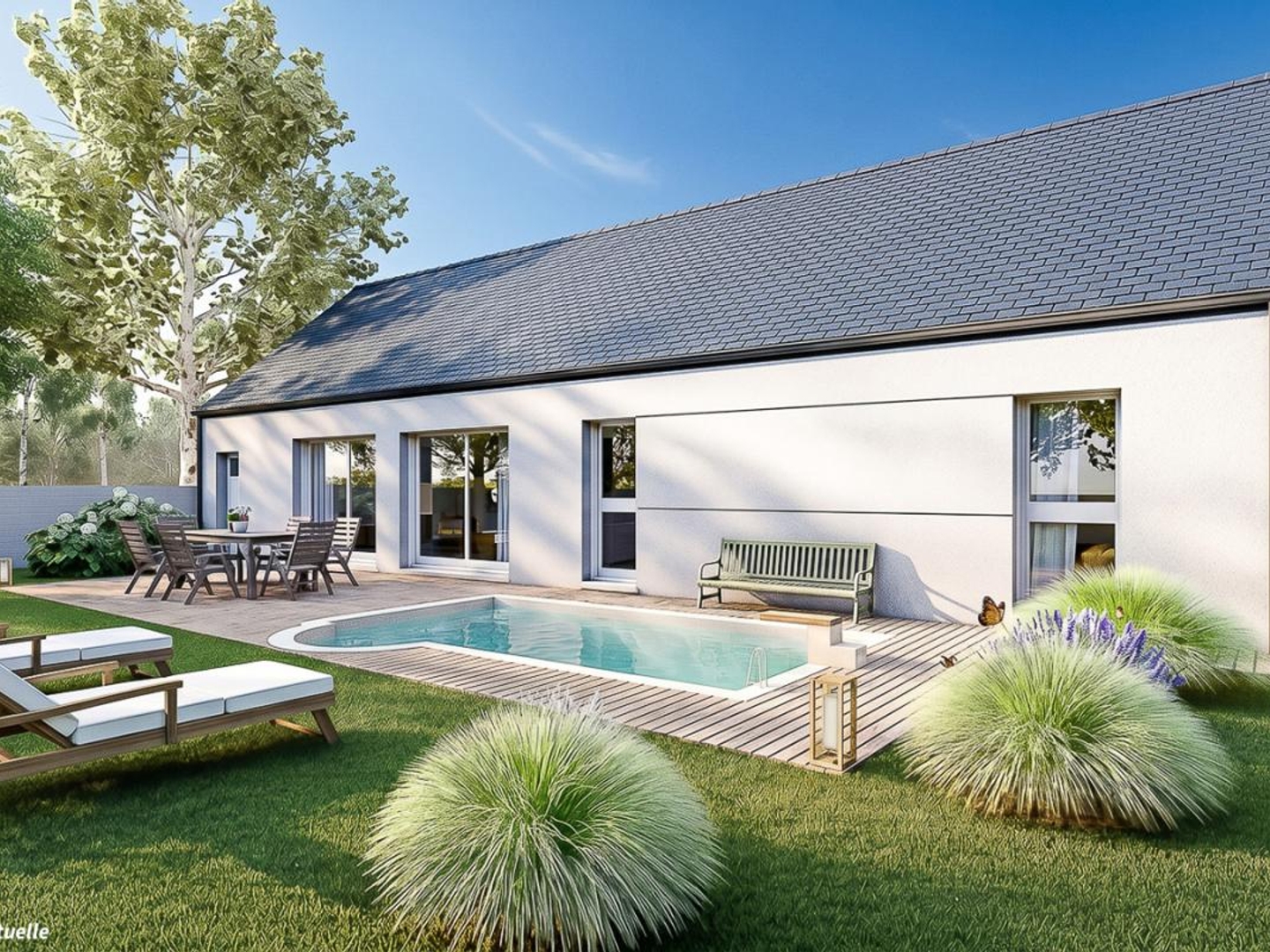 Maison à vendre - 100m2 - Pouillé-Les-Côteaux (44522)