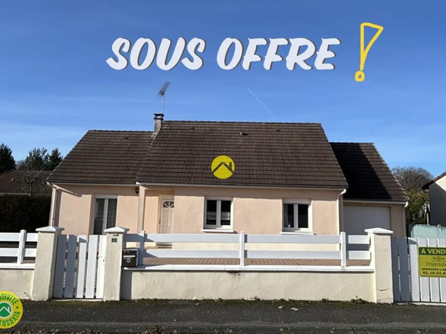 MAISON PLEIN PIED 3 CHAMBRES