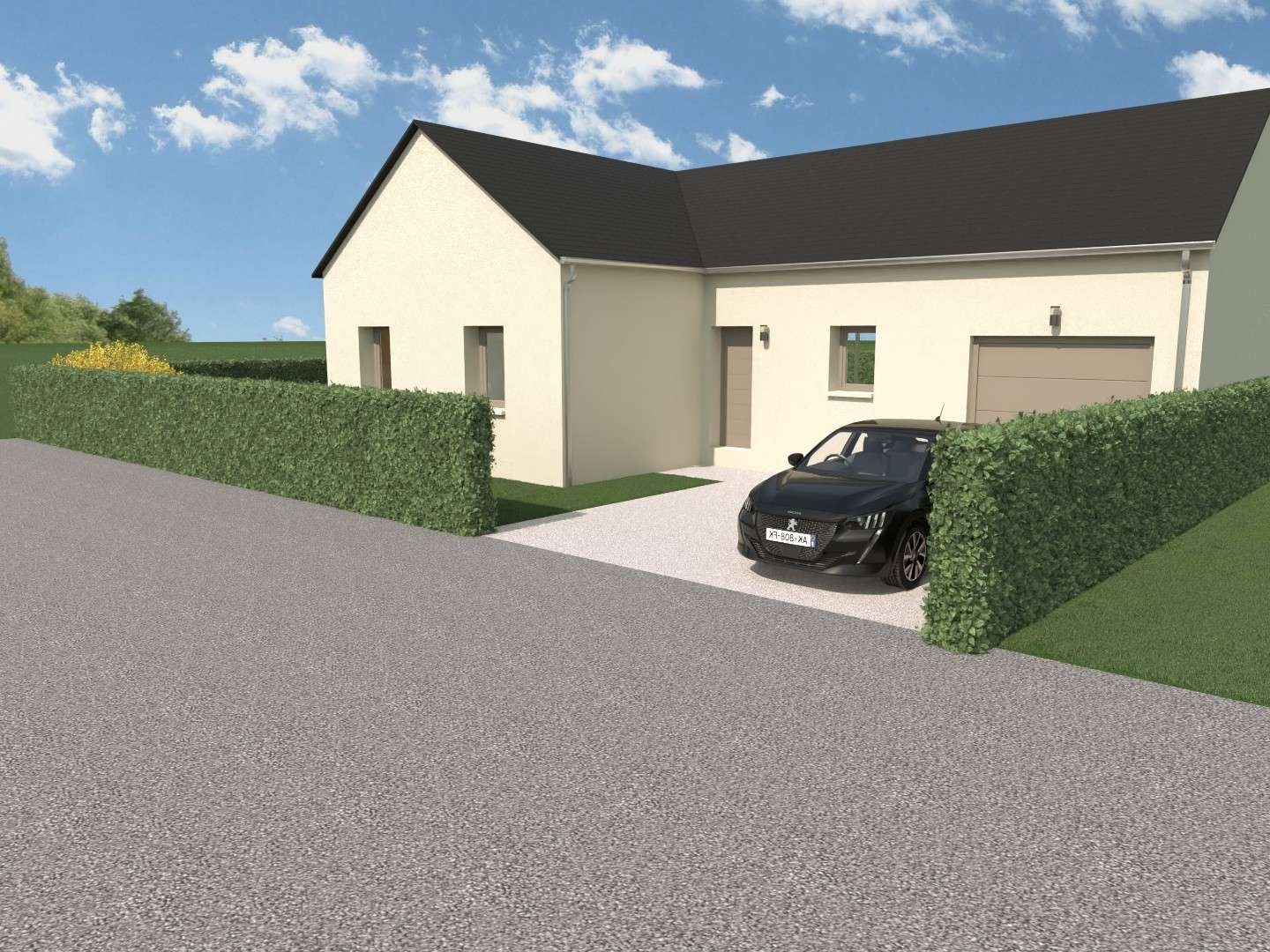 Maison 77 m²