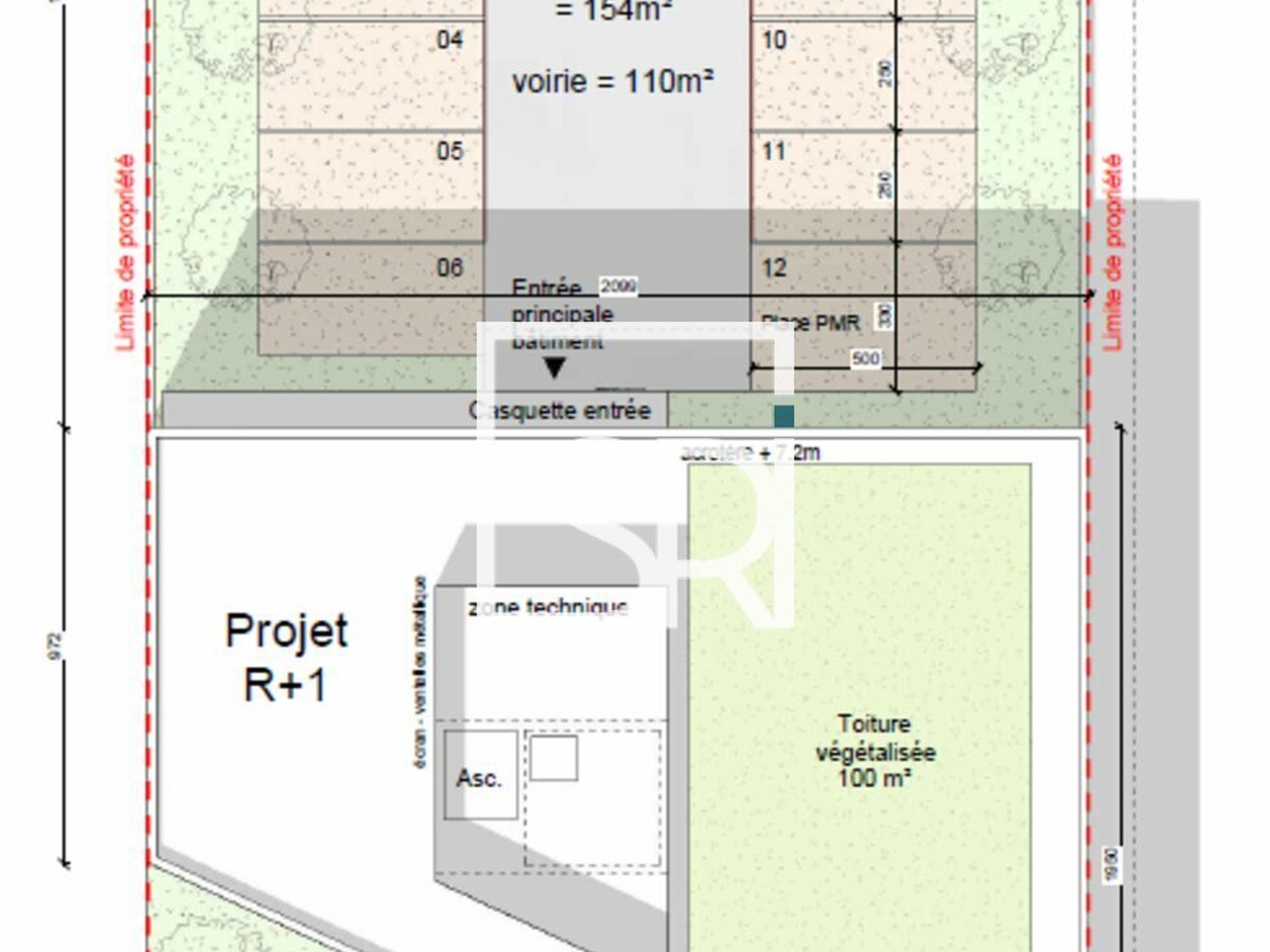 Locaux à vendre - 498m2 - Aubière (63170)