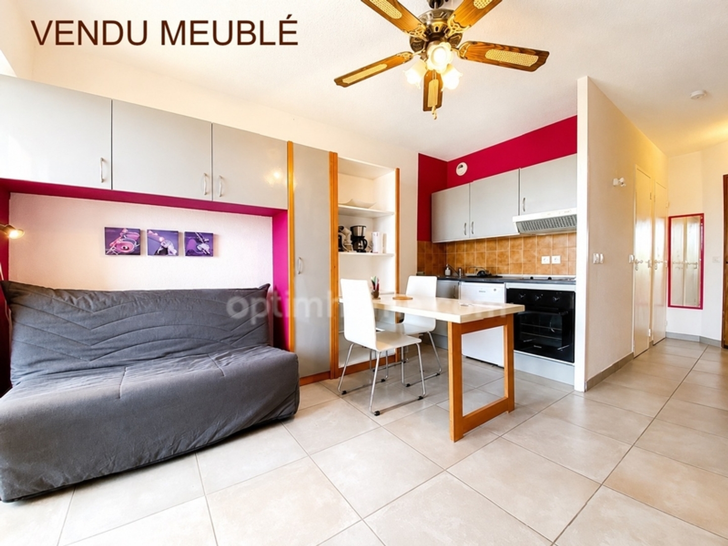 Appartement à vendre - 1 pièce - 21m2 - Sète (34200)