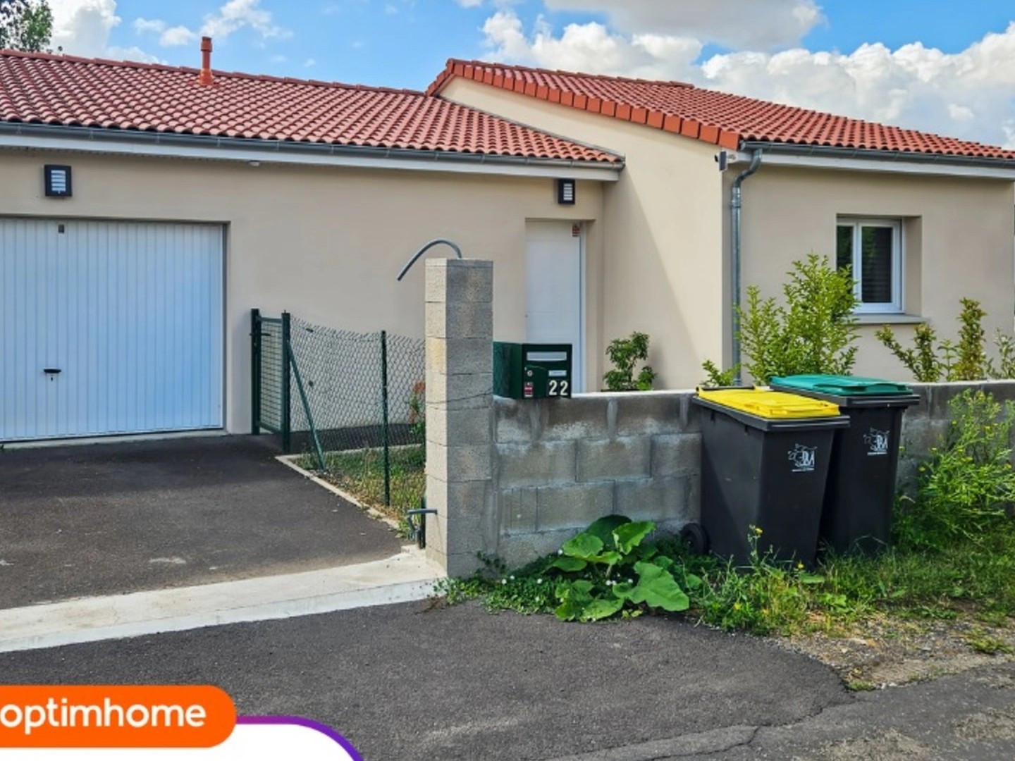 Villa récente de plain-pied à Vertaizon - 3 chambres, garage, jardin clos