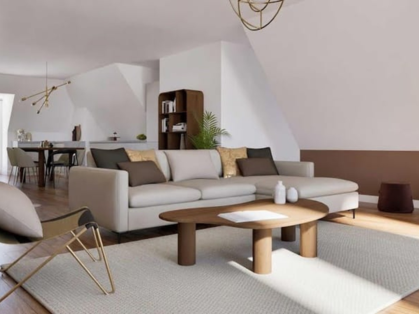 Appartement 3 pièces 59 m²