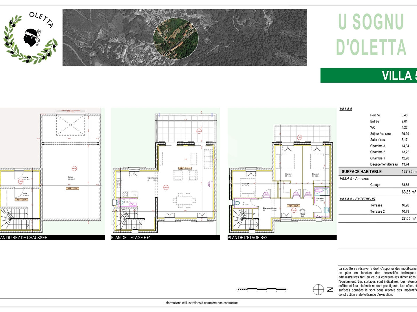 Maison à vendre - 3 pièces - 138m2 - Oletta (20232)