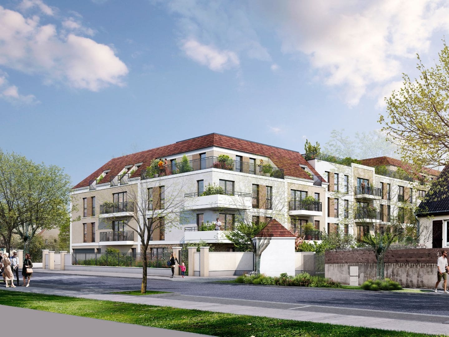 Appartement à vendre - 2 pièces - 40m2 - Ecquevilly (78920)