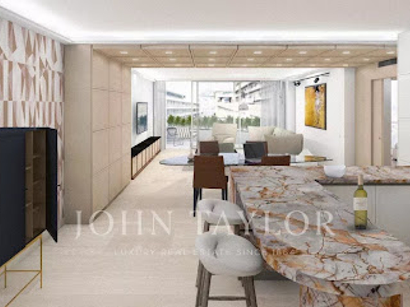 Appartement 3 pièces 152 m²