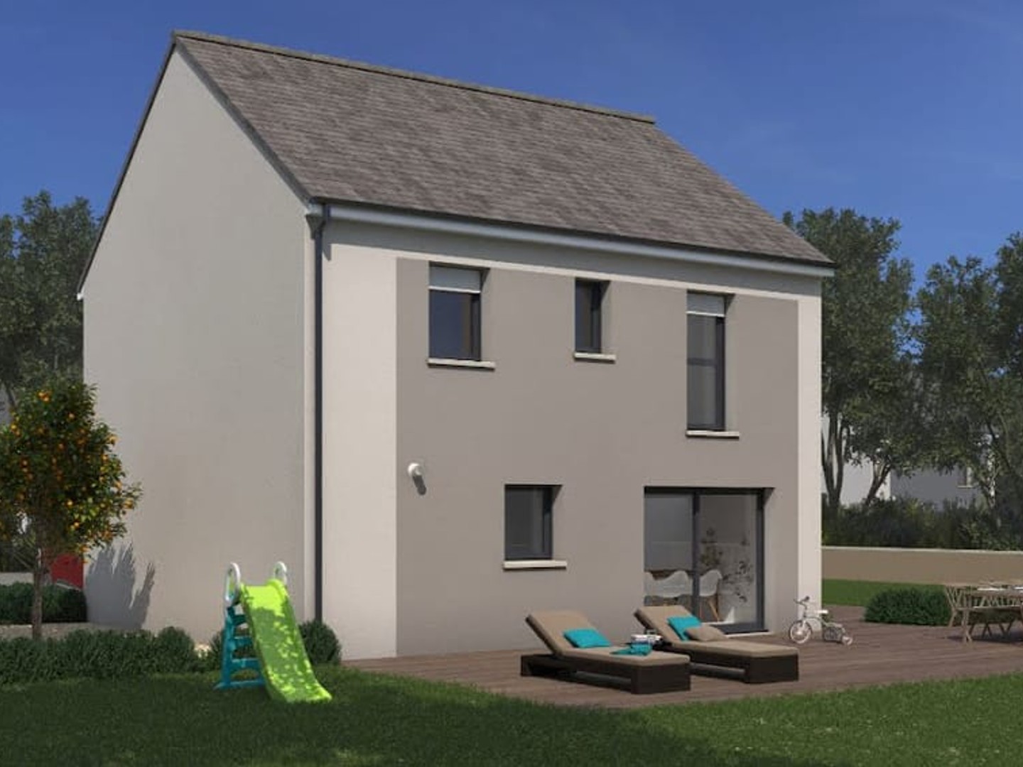 Maison à vendre - 6 pièces - 89m2 - Maison-Rouge (77370)