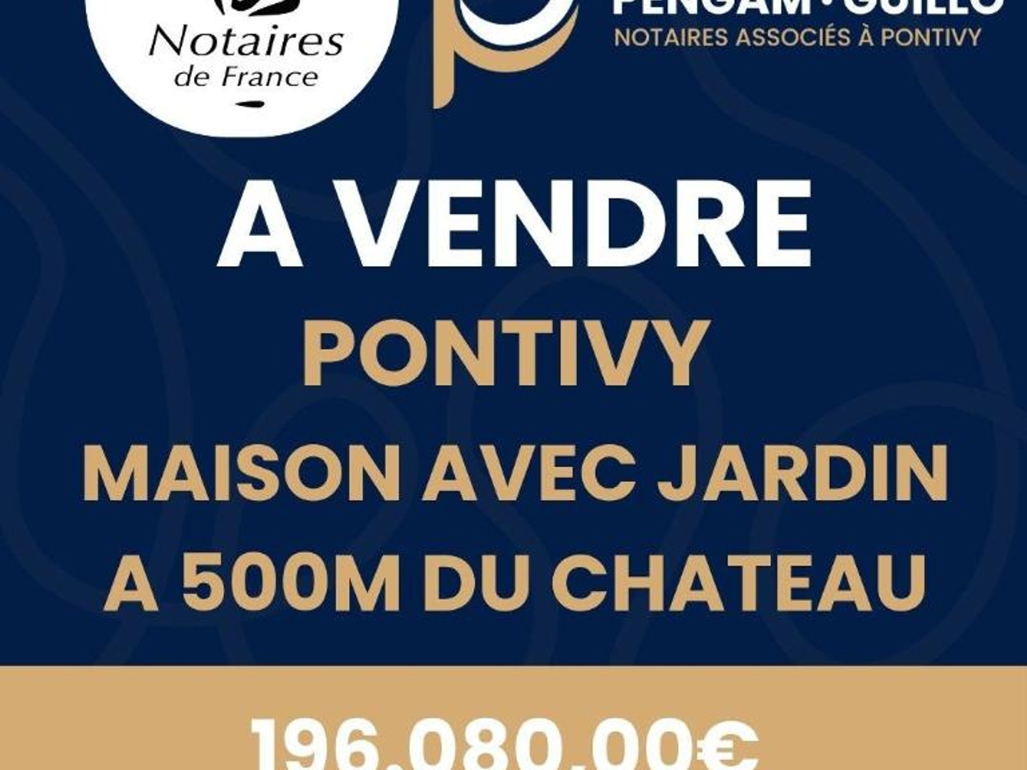 Maison à vendre - 4 pièces - 103m2 - Pontivy (56300)