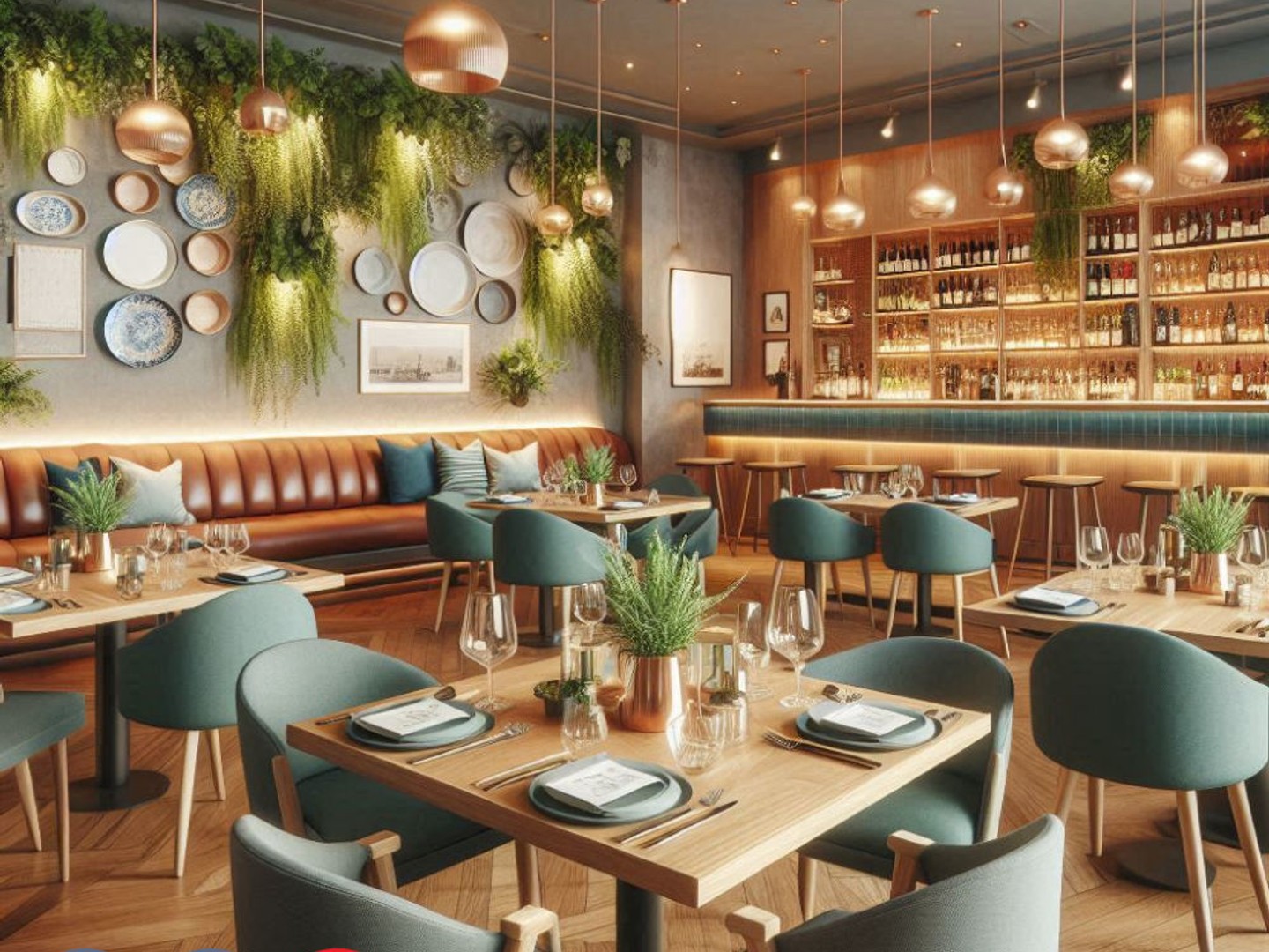 Restaurant traditionnel , dans une station balnéaire