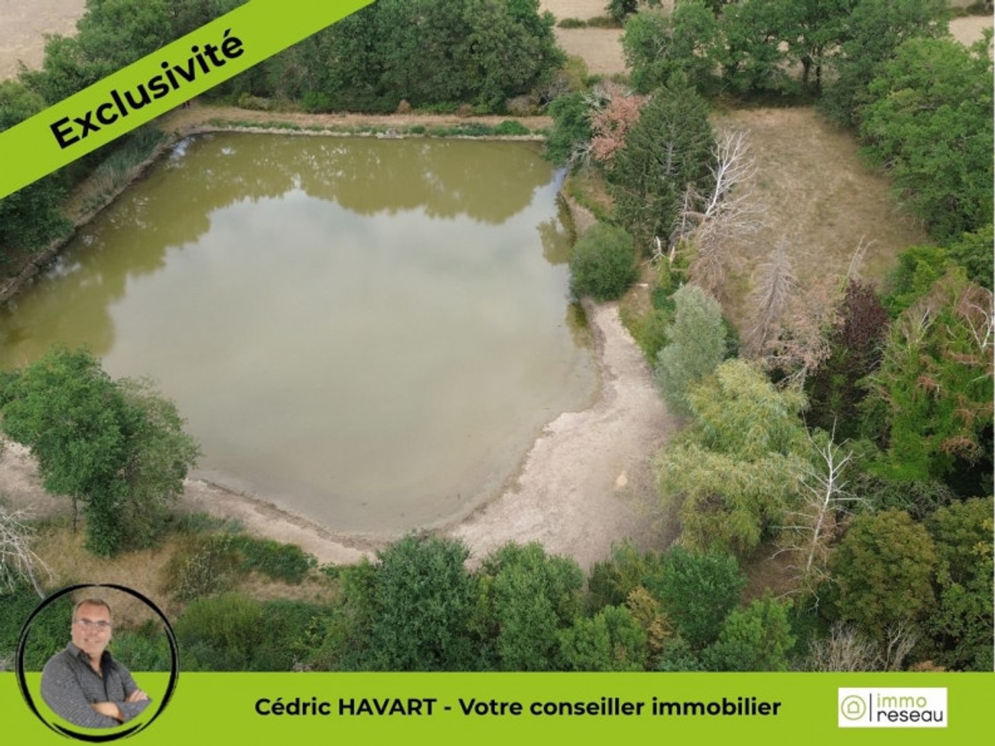 Etang 13600 m²