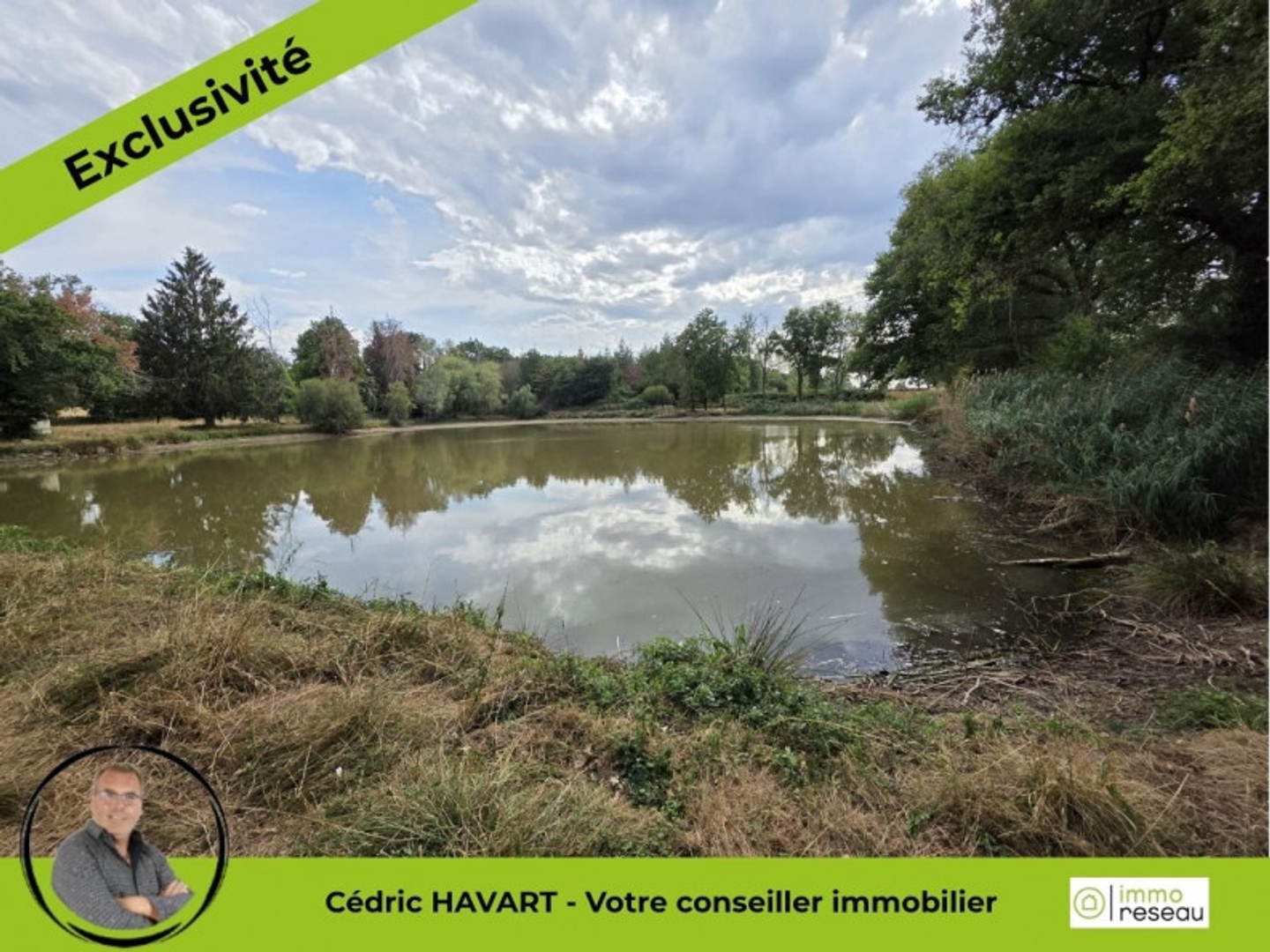 Terrain à vendre - 13600m2 - Lignac (36370)