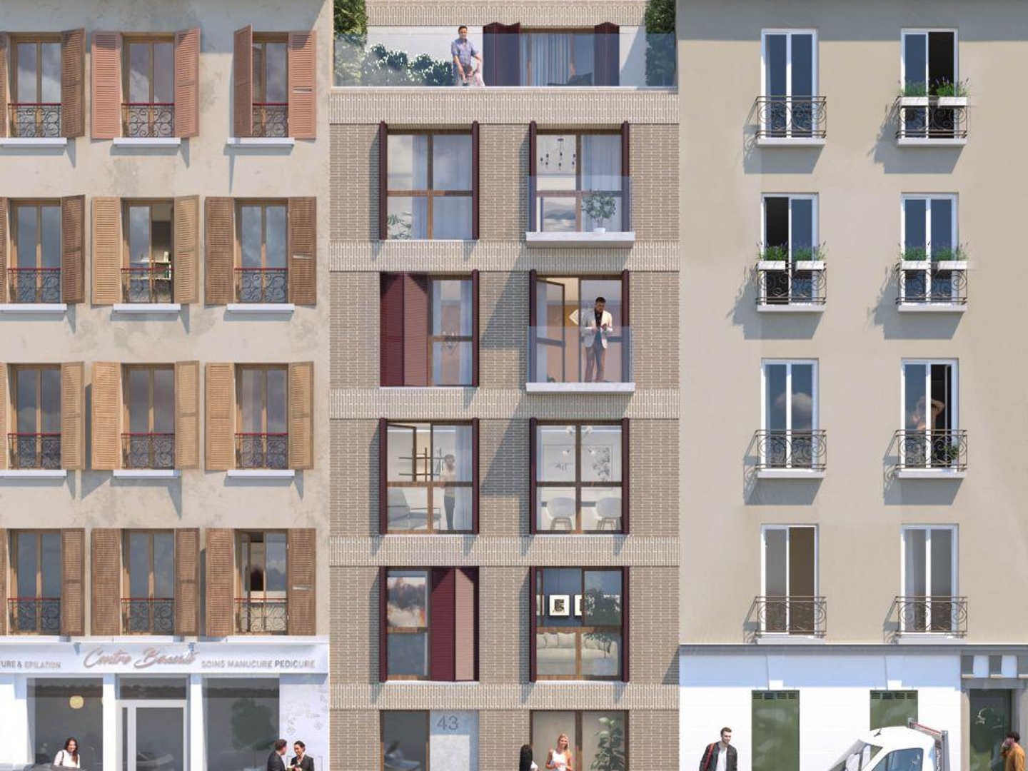 Appartement à vendre - 3 pièces - 61m2 - Pantin (93500)