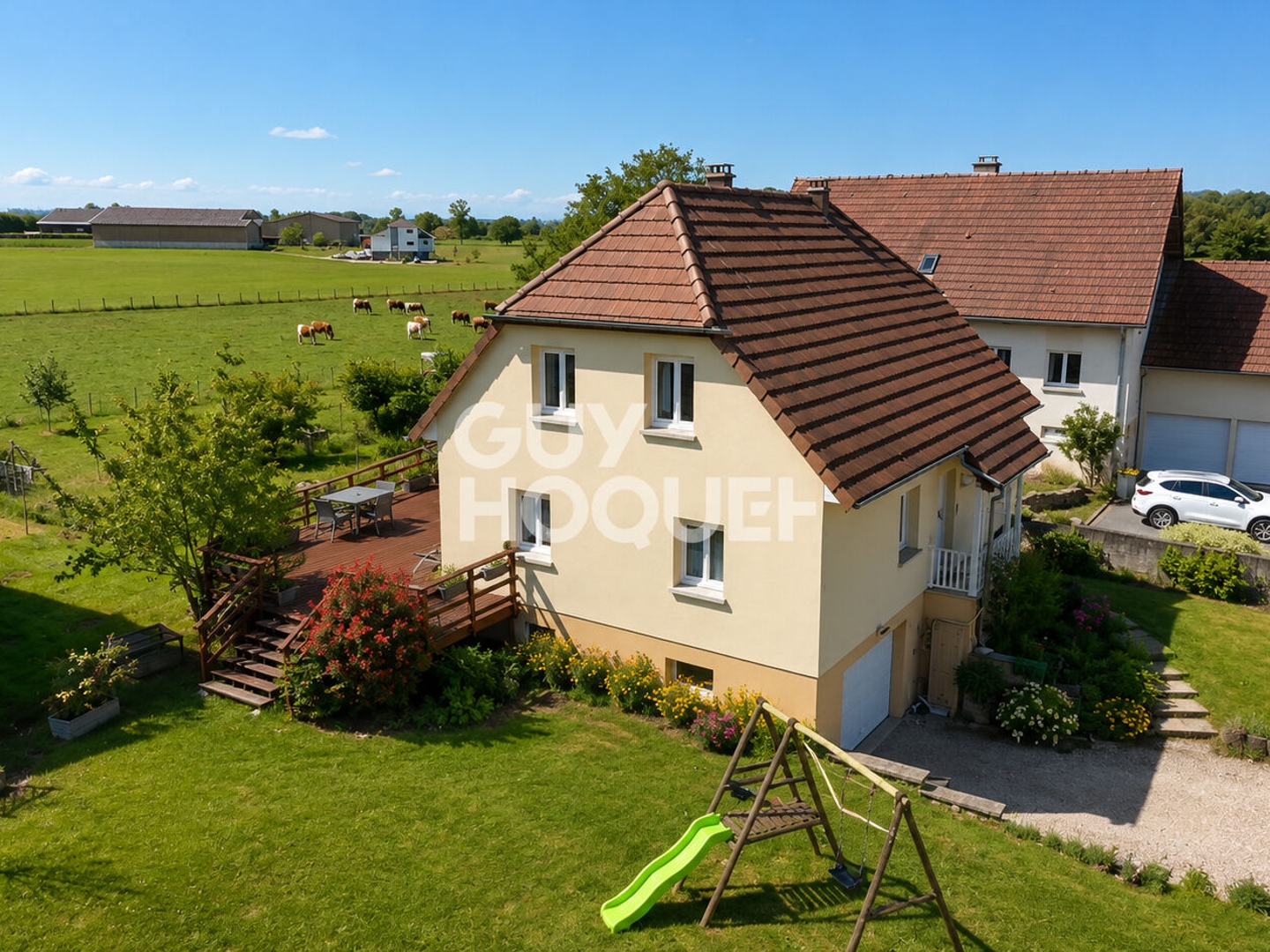 Maison à vendre - 5 pièces - 118m2 - Vauthiermont (90150)
