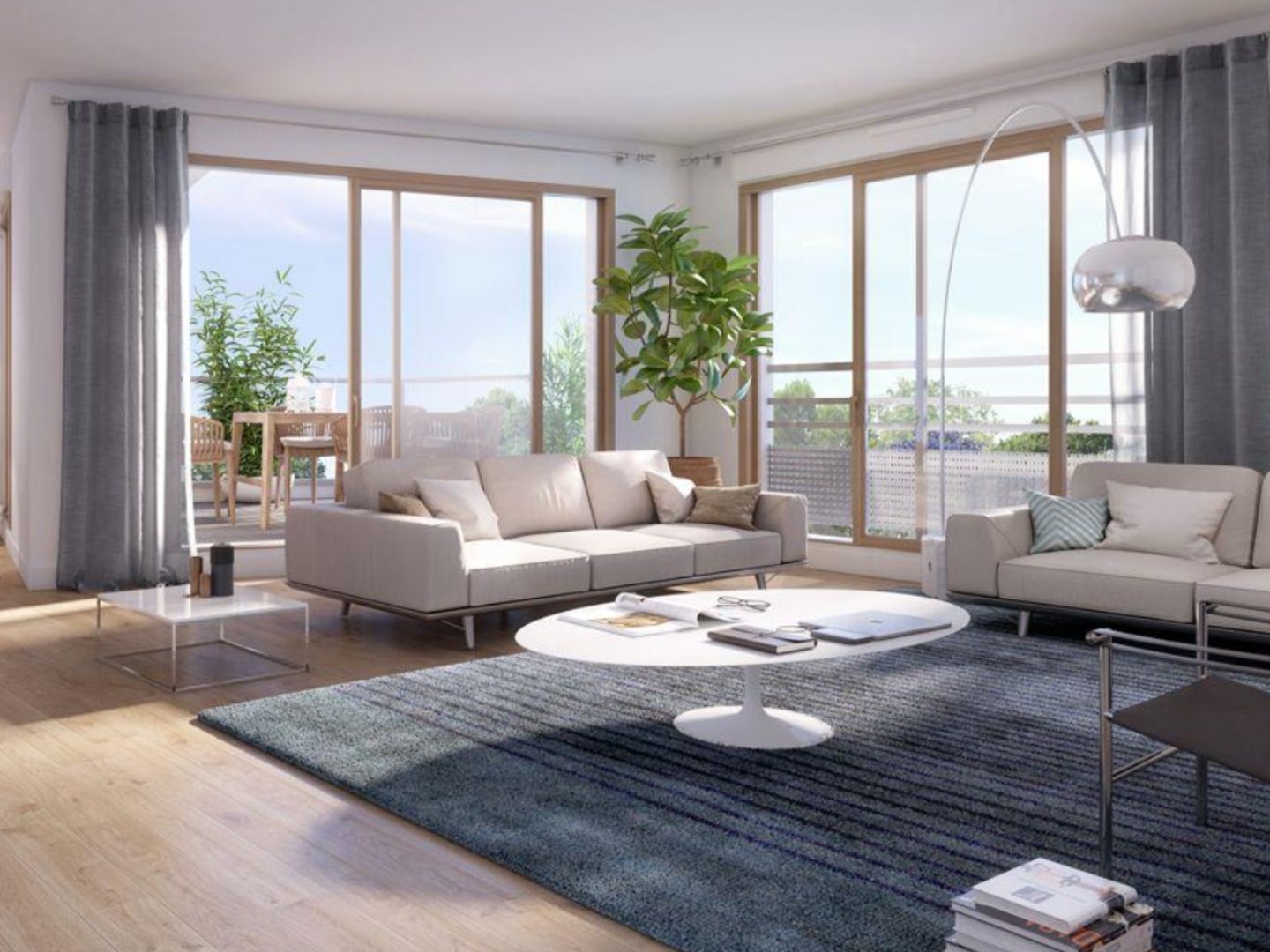 Dpt Val d'Oise (95), à vendre BEZONS appartement T3 de 60,53 m²