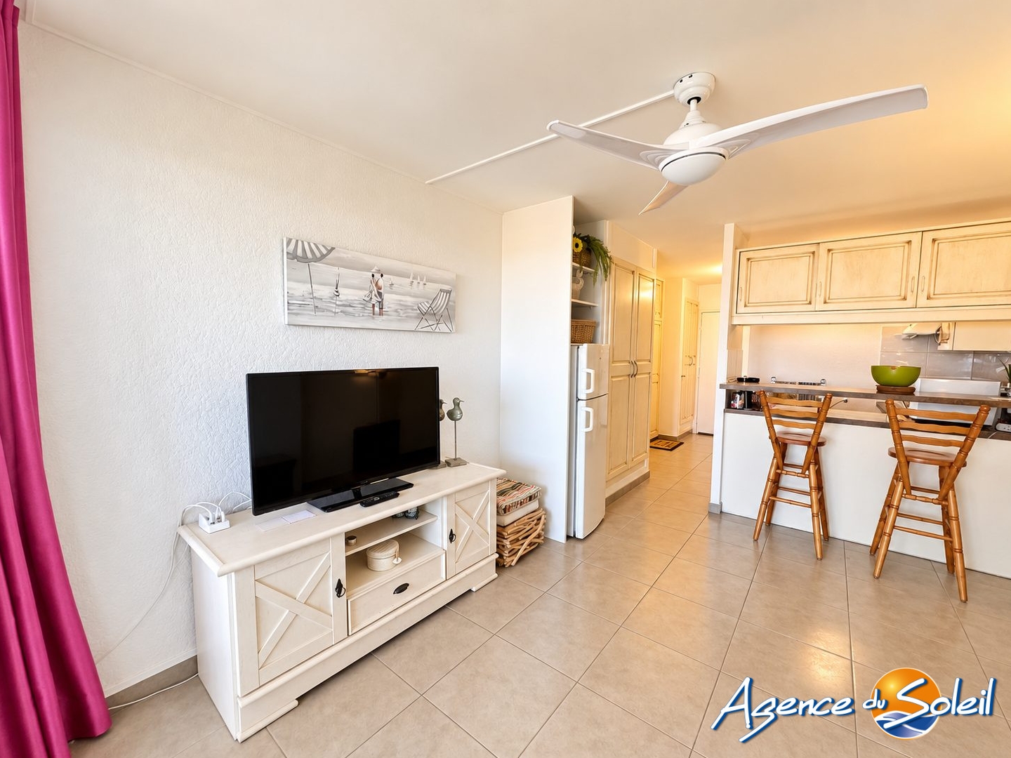 Appartement à vendre - 1 pièce - 25m2 - Canet-En-Roussillon (66140)