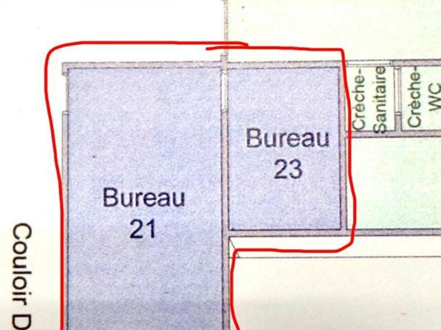 Immeuble commercial 62 m²