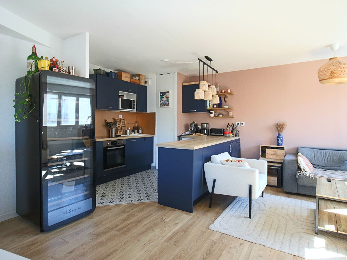 Appartement 3 pièces avec Extérieur et Parking
