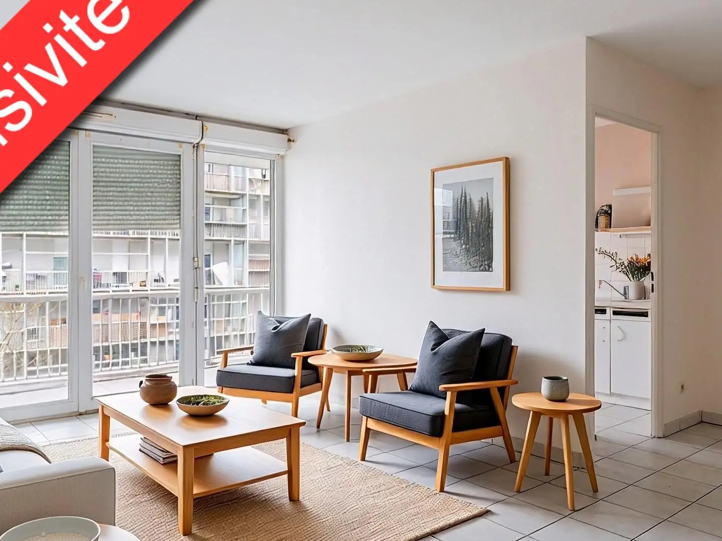 Appartement 3 pièces 66 m²