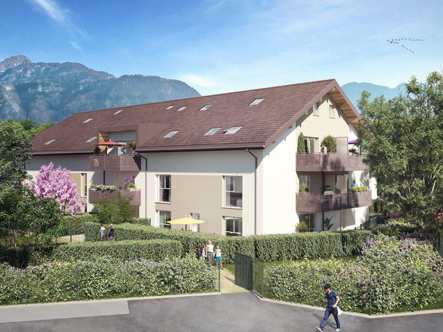 Appartement 4 pièces avec terrasse de 8m²