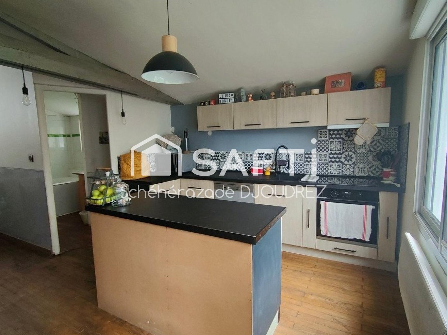 MAISON SUR SOUS-SOL DE 63M² - 3 PIECES - TERRAIN