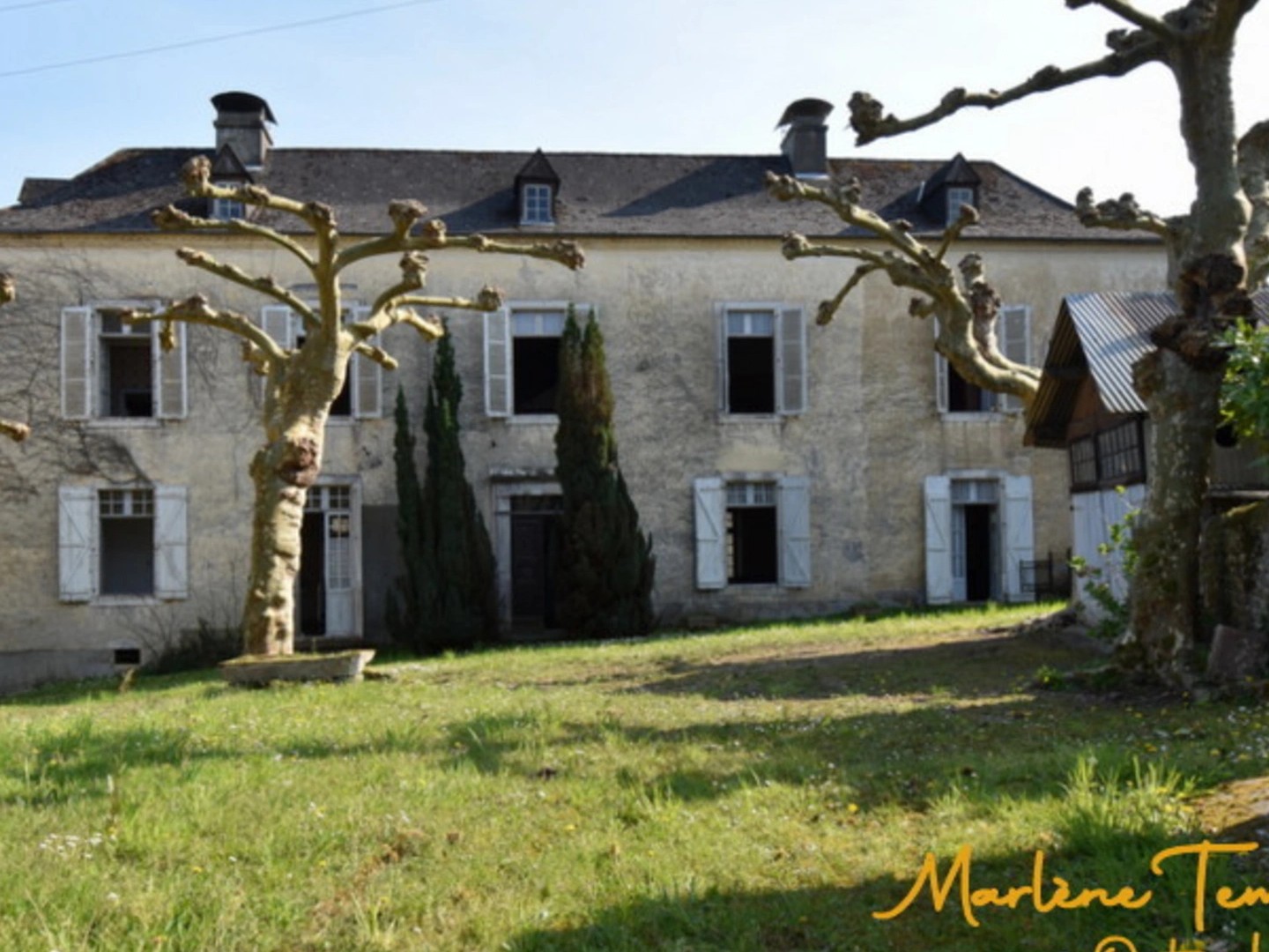 Propriété de caractère 450 m² - 8 000 m² terrain - Vue Pyrénées - 5 min Monein