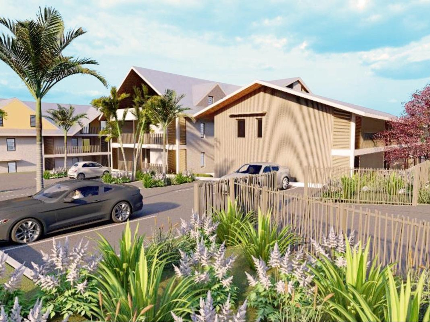 Appartement à vendre - 3 pièces - 62m2 - Baie-Mahault (97122)