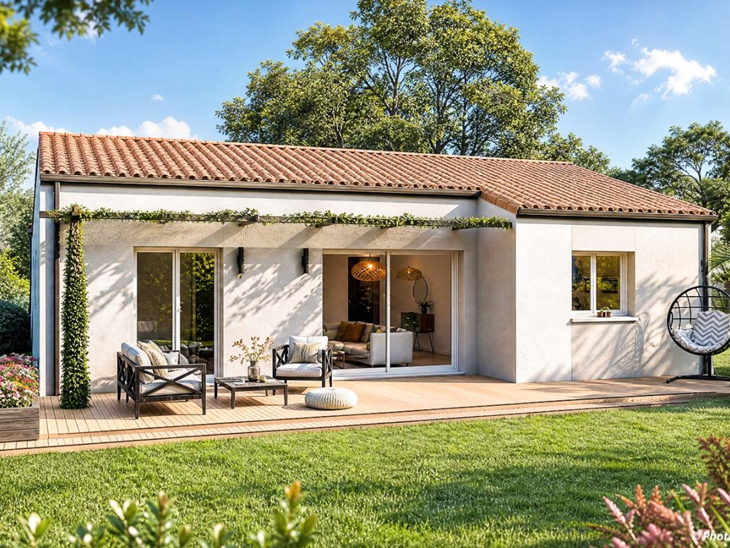 Terrain + maison 79 m²