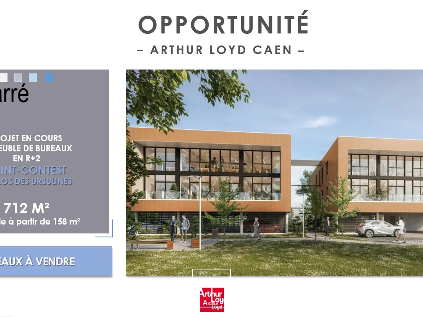 Plateau de bureaux à partir de 158 m² - SAINT CONTEST