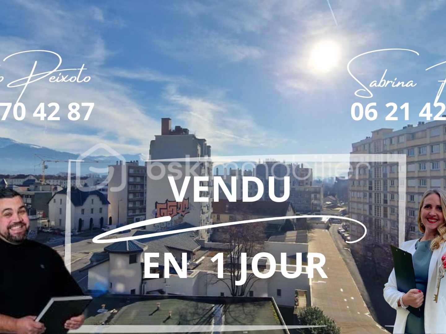 Appartement 3 pièces 65 m²