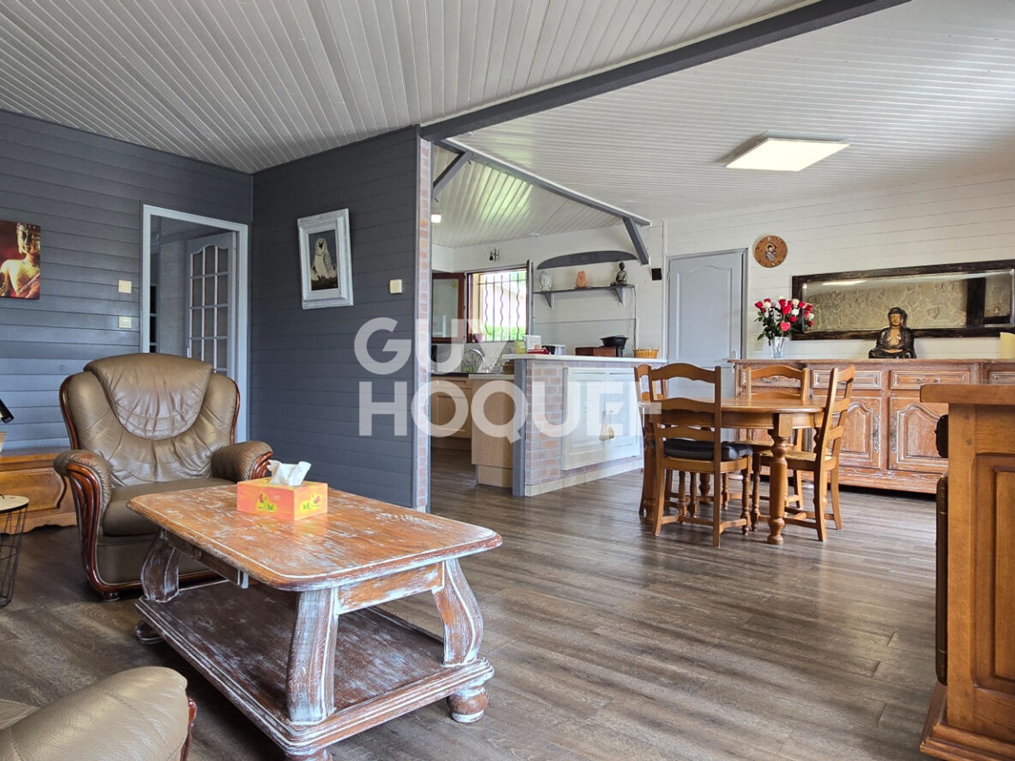 Maison 3 chambres à Mimbaste (12 kms au sud de Dax)