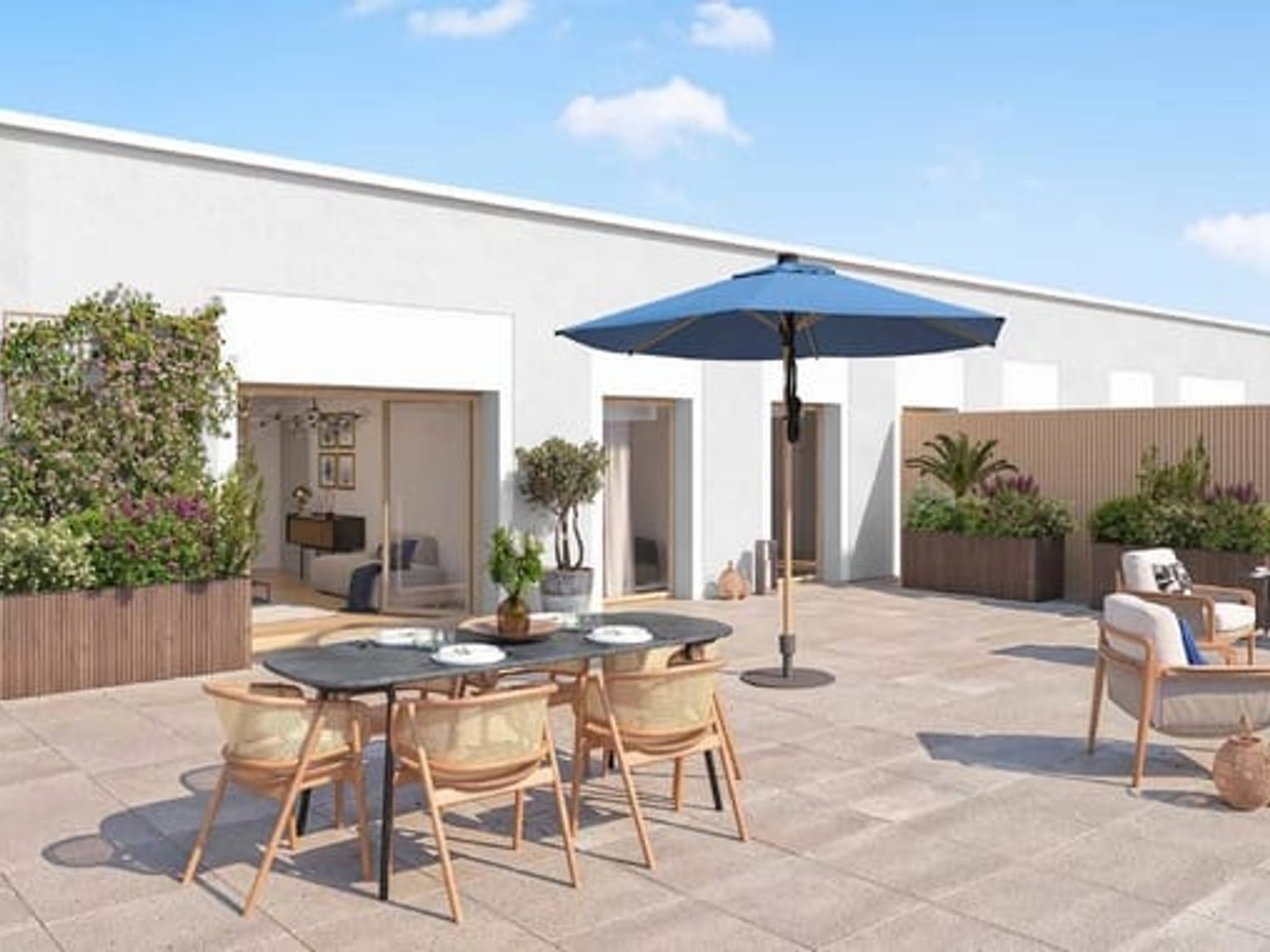 A vendre T3 Neuf de 66.64 m² avec terrasse - Annemasse