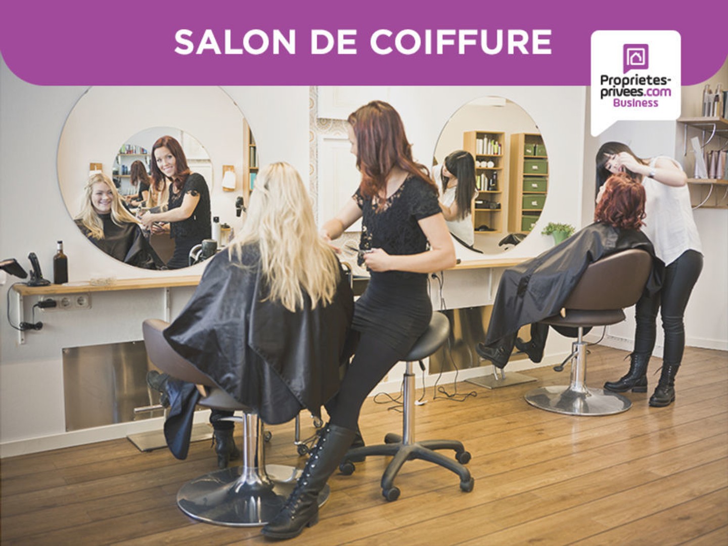 EXCLUSIVITE SECTEUR SAUJON - SALON DE COIFFURE MIXTE
