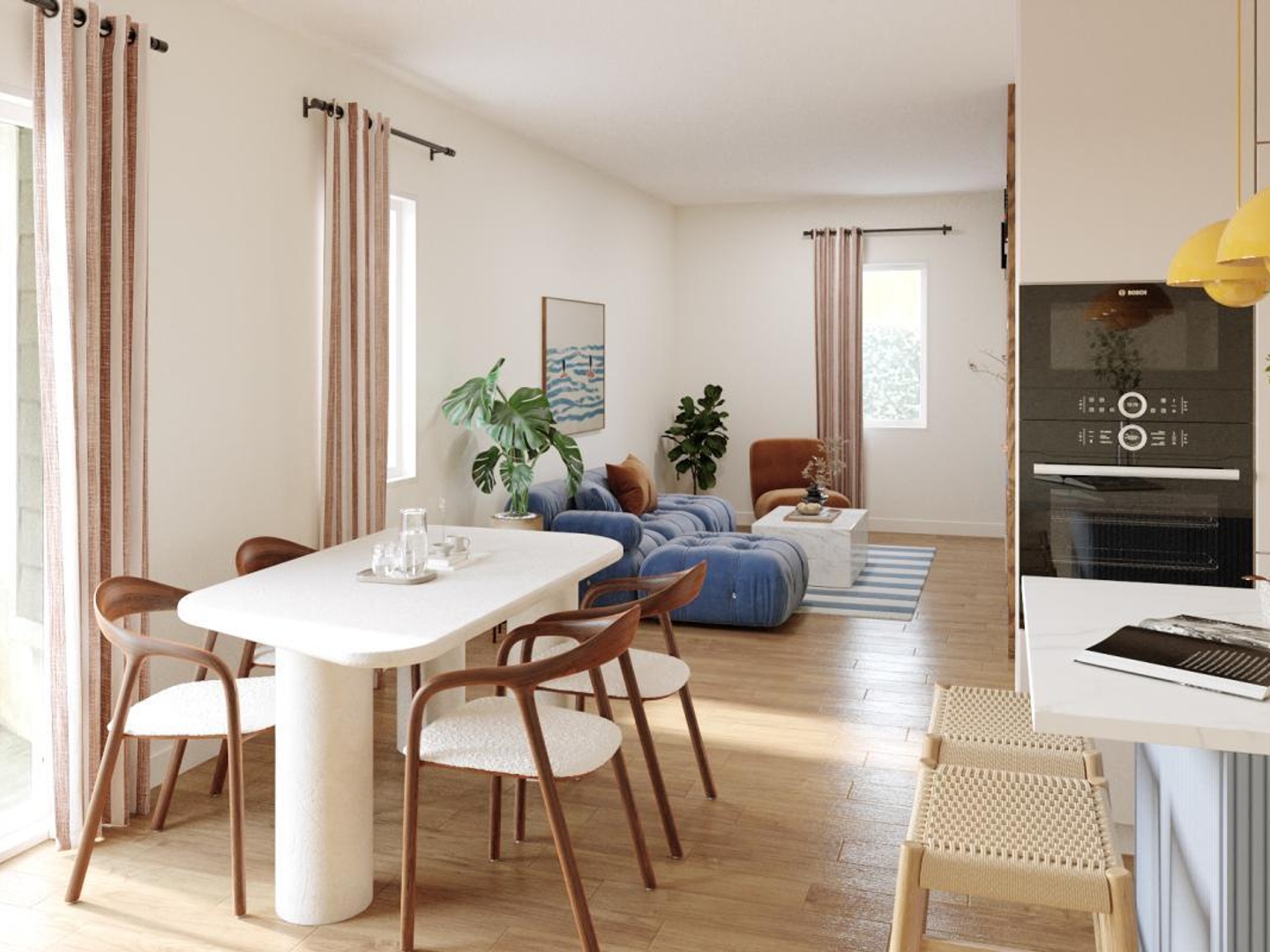 Appartement à vendre - 3 pièces - 64m2 - Saint-Symphorien-... (69360)