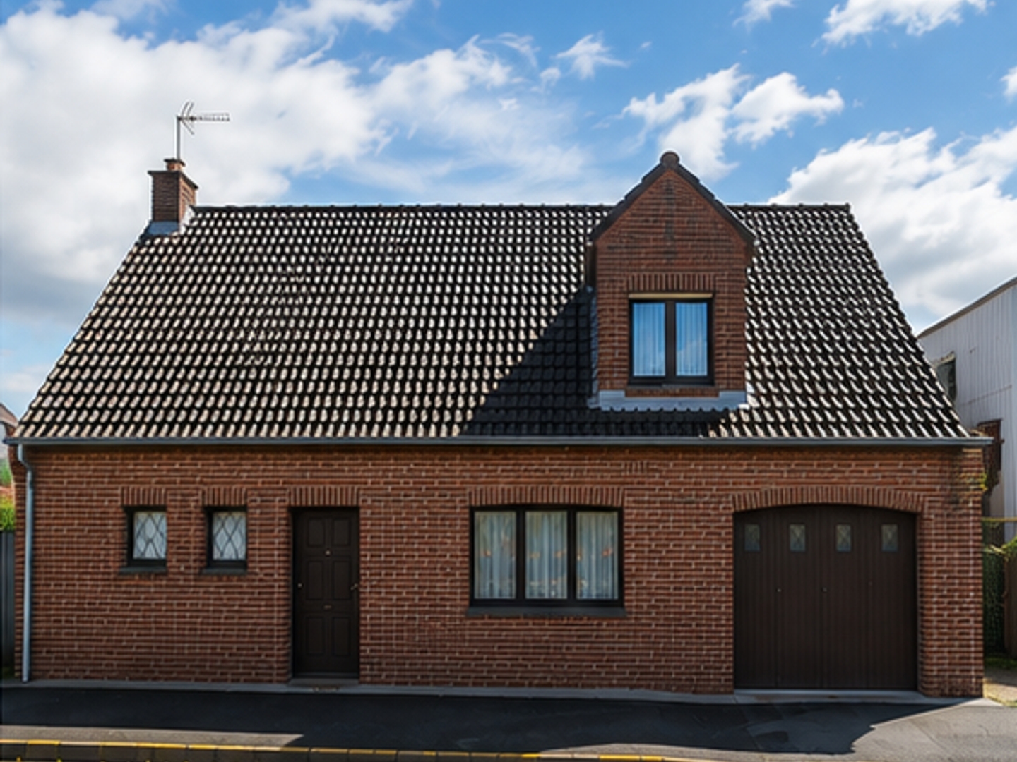 LA CHAPELLE-D'ARMENTIÈRES MAISON INDIVIDUELLE 125 M² 4 CHAMBRES JARDIN GARAGE CAVE A VIN