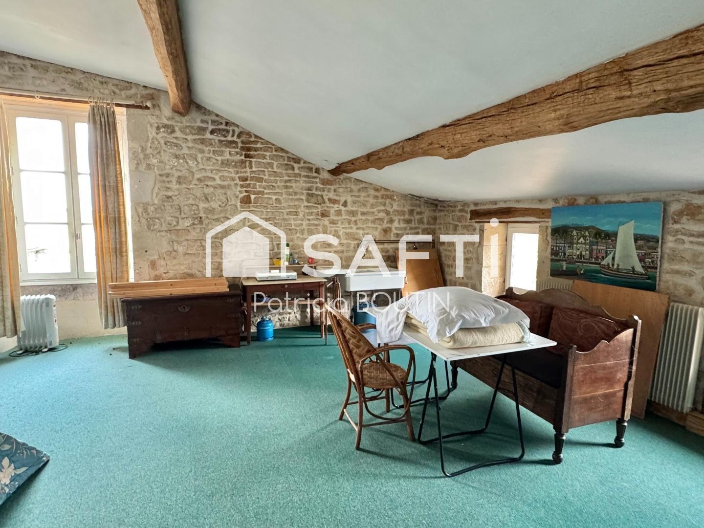 Maison à vendre - 7 pièces - 291m2 - Melle (79500)